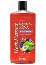 Herb Extract koupelová pěna Alpské květiny 500ml foto