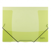 Desky s gumou 3kolpy A4 Opaline 1ks zelené foto