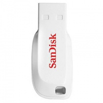 Flash disk 16GB USB SanDisk bílý foto