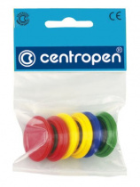 Magnety Centropen 9795/6ks 30mm mix barev foto