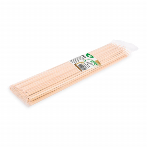 Špejle hrocené bambusové 100ks/40cm, průměr 5cm