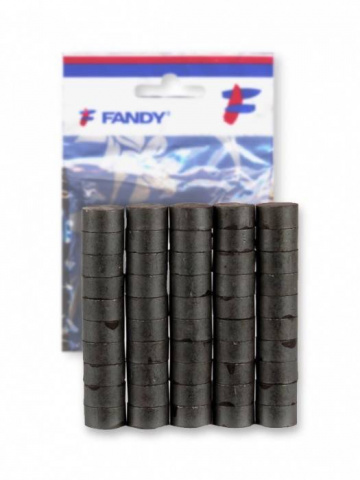 Magnet Fandy 20mm 30ks černý