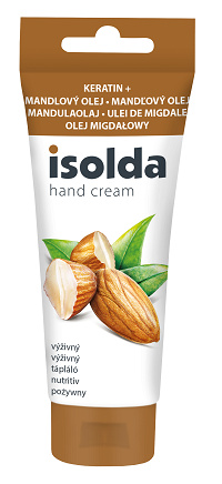 Krém na ruce Isolda 100ml Keratin+ s mandlovým olejem