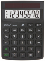 Kalkulačka Rebell stolní Eco 310, 8-míst foto