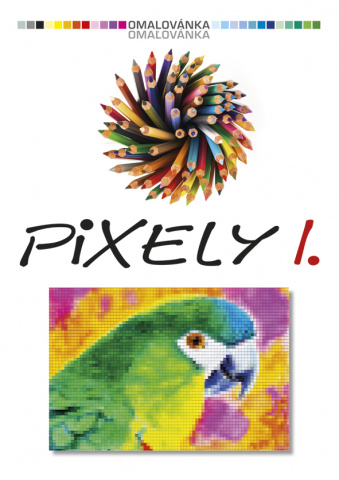 Omalovánka A4 BO745 PIXELY I.
