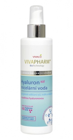 VIVAPHARM Hyaluron micelární voda 200ml