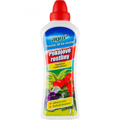 Hnojivo kapalné 1L AGRO pokojové rostliny