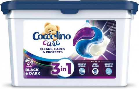 Coccolino kapsle 40PD 3v1 black & dark AKCE