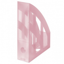 Magazín box plastový Herlitz rose transparentní foto