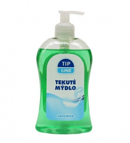 Tekuté mýdlo  Tip Line 500ml s pumpou sensitive