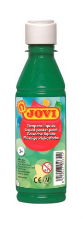 Tempera 250ml  JOVI tmavě zelená