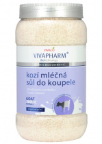 VIVAPHARM sůl do koupele s kozím mlékem 1200g foto