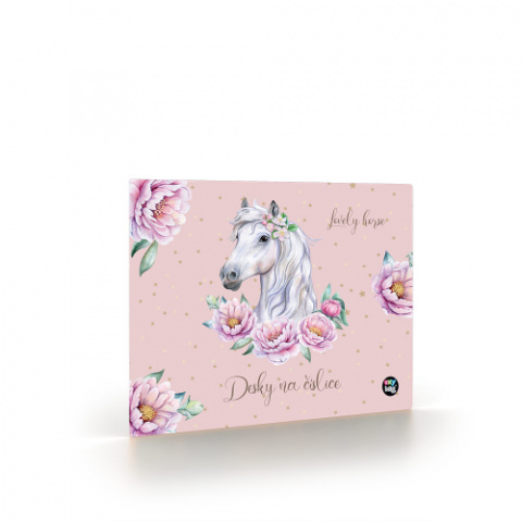 Desky na číslice Kůň romantic