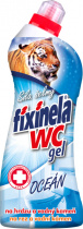 Fixinela WC čistič 750ml oceán foto