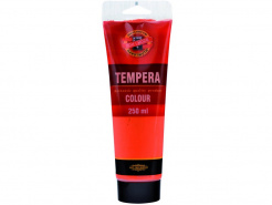 Tempera KOH-I-NOOR 250ml červená rumělka foto