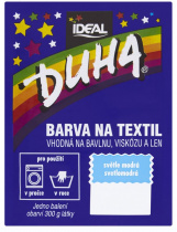 Duha barva na textil 15g světle modrá foto