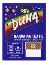 Duha barva na textil 15g hnědá foto