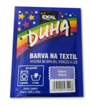 Duha barva na textil 15g fialová foto