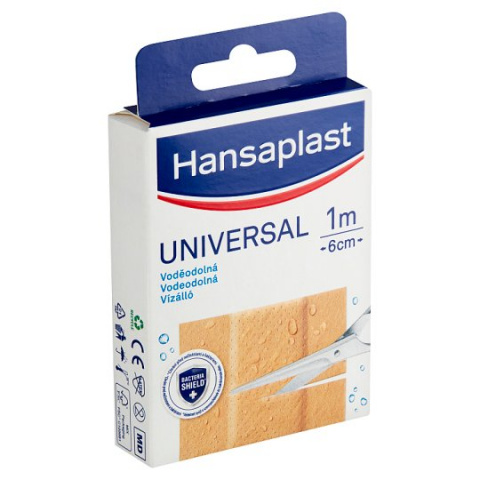 Náplast Hansaplast voděodolná 1m x 6cm