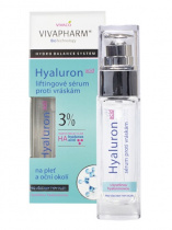 VIVAPHARM Hyaluron liftingové sérum proti vráskám 30ml na pleť a oční okolí foto