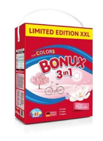 Bonux prášek 85PD Magnolie na barevné BOX