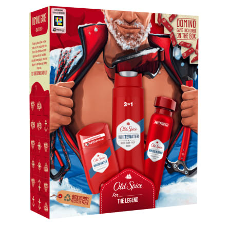 DK Old Spice Whitewater (SG 250ml + stick 50ml + Deo sprej 150ml)