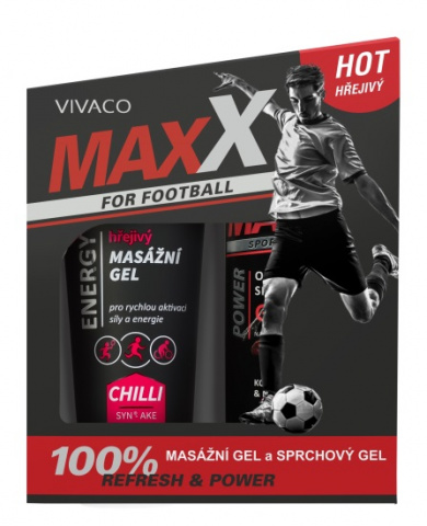 DK MAXX Sportiva HOT SG 250ml + masážní gel hřejivý 200ml