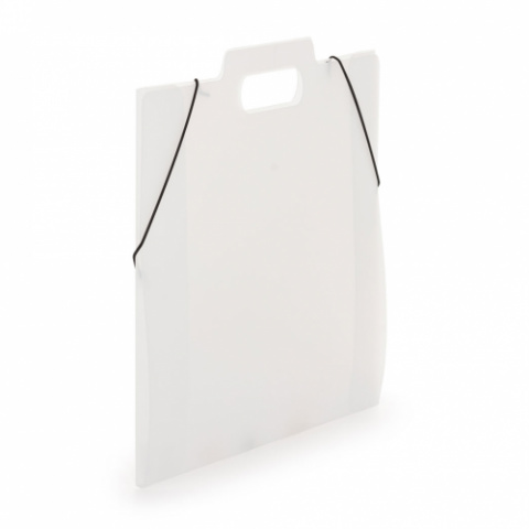 Desky na výkresy 3 klopé s gumou A3 PP Opaline Frosty čiré