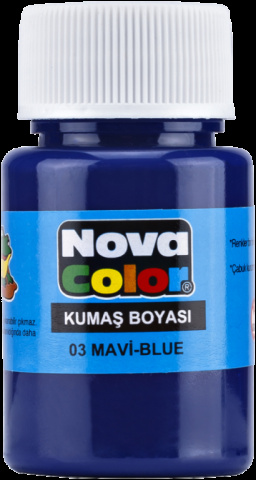 Barva na textil NovaColor 30ml modrá
