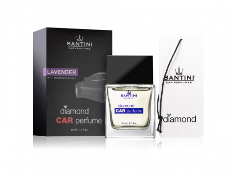 SANTINI Vůně do auta 50ml Diamond Levander antistress