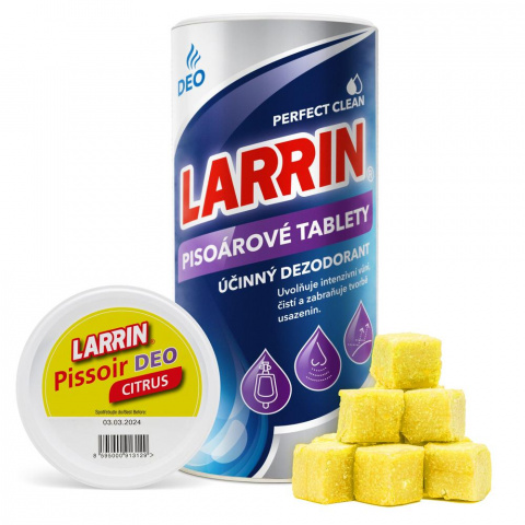 Larrin kostky do pisoáru 900g citrus