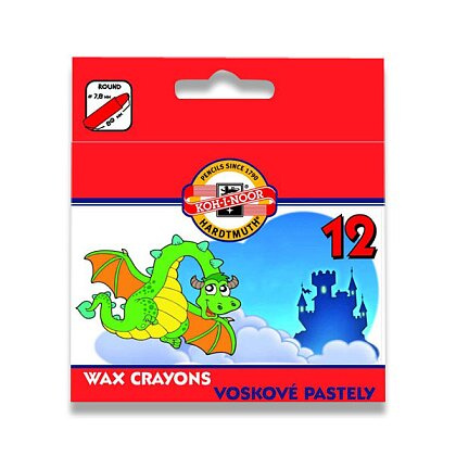 Voskovky WAX KOH-I-NOOR 12ks