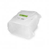 Miska kranatá průhledná 1000ml (PP) 50ks foto