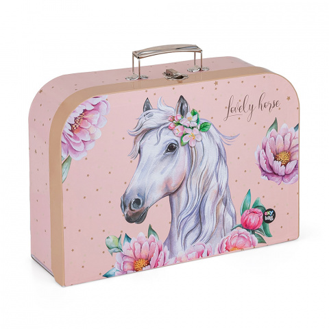 Kufřík lamino 34 cm kůň romantic