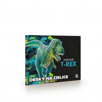 Desky na číslice Premium Dinosaurus foto
