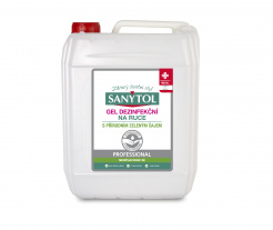 Sanytol Professional dezinfekční gel na ruce, kanystr, 5L foto
