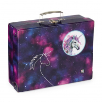 Kufřík lamino hranatý A4 OXY GO Unicorn foto