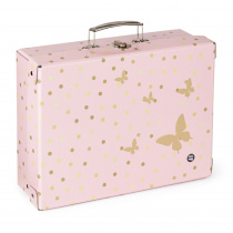 Kufřík lamino hranatý A4 OXY GO Motýl foto
