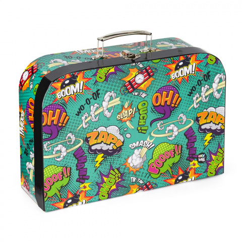 Kufřík lamino 34 cm Komiks