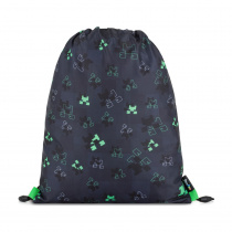 Sáček na cvičky OXY NEXT Green Cube foto