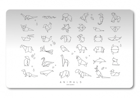 Podložka na stůl PP 60x40cm Origami animals