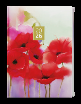 Denní diář - David - Lamino - A5 - Máky foto