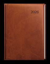 Denní diář - David - Vivella - A5 - hnědá foto