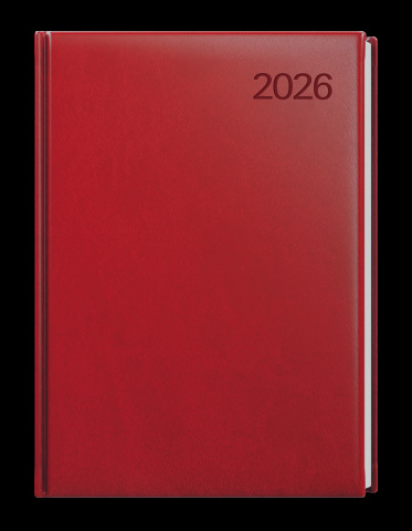 Denní diář - Goliáš - Vivella - A4 - bordó
