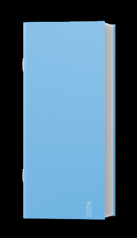 Měsíční diář - Božka - Color - Bledě modrá