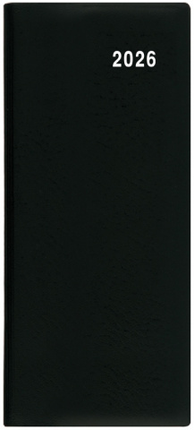 Měsíční diář - Božka - PVC - černá