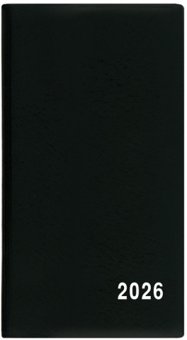 Měsíční diář - Františka - PVC - černá