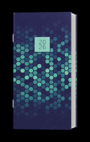 Měsíční diář - Halina - lamino - Geometrie