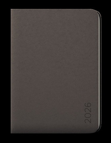 Měsíční diář s notesem - DiNo - B5 - šedá