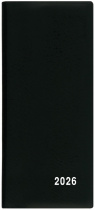 Měsíční diář - Xenie - PVC - černá foto